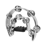 Maxbell Hi Hat Tambourine Music Rhythm Tambourine for Creative Drum Kits Enthusiasts