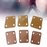 Maxbell 3Pcs Guitar Neck Plate Guitar Neck Shims Set for Guitarist Guitar Masters