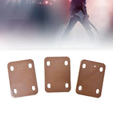 Maxbell 3Pcs Guitar Neck Plate Guitar Neck Shims Set for Guitarist Guitar Masters