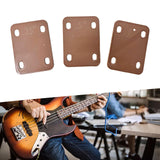 Maxbell 3Pcs Guitar Neck Plate Guitar Neck Shims Set for Guitarist Guitar Masters