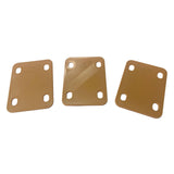 Maxbell 3Pcs Guitar Neck Plate Guitar Neck Shims Set for Guitarist Guitar Masters
