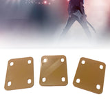Maxbell 3Pcs Guitar Neck Plate Guitar Neck Shims Set for Guitarist Guitar Masters