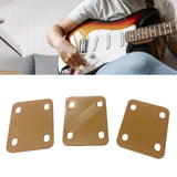 Maxbell 3Pcs Guitar Neck Plate Guitar Neck Shims Set for Guitarist Guitar Masters