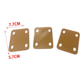Maxbell 3Pcs Guitar Neck Plate Guitar Neck Shims Set for Guitarist Guitar Masters