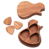 Maxbell Plectrum Case Holder Durable Musical Instruments Accessories Guitar Pick Box