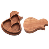 Maxbell Guitar Pick Box Holder Exercising Solid Party Favors Mini Plectrum Container