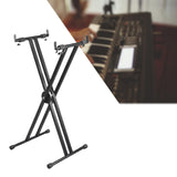 Maxbell x Shaped Keyboard Stand Universal Portable Iron Digital Piano Stand for Stage