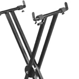 Maxbell x Shaped Keyboard Stand Universal Portable Iron Digital Piano Stand for Stage