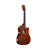 Maxbell 38'' Acoustic Guitar Easy to Learn Musical Instrument for Adults Holiday