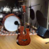Maxbell 38'' Acoustic Guitar Easy to Learn Musical Instrument for Adults Holiday