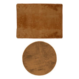 Maxbell Electrical Drum Carpet Thick Soft Suede Drum Rug for Practice Home Apartment Round 12cm