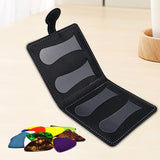 Maxbell PU Leather Plectrums Bag for Acoustic Electric Guitar Guitar Players Friends