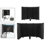 Maxbell Microphone Isolation Shield Vocal Recording Panel for Podcasts Recording