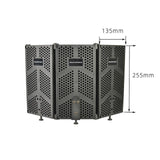 Maxbell Microphone Isolation Shield Vocal Recording Panel for Podcasts Recording