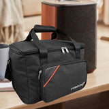Maxbell Speaker Storage Case Percussion Accessory Storage Bag Lightweight with Strap 36x26x26cm