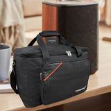 Maxbell Speaker Storage Case Percussion Accessory Storage Bag Lightweight with Strap 44x25x30cm