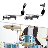 Maxbell Cowbell or Cymbal Mounting Clamp Arm for Percussion Instrument Drum Hardware Cymbal Clamp