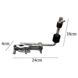 Maxbell Cowbell or Cymbal Mounting Clamp Arm for Percussion Instrument Drum Hardware Cymbal Clamp