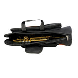 Maxbell Travel Trumpet Bag Portable Trumpet Carrying Case for Concert Outside Travel
