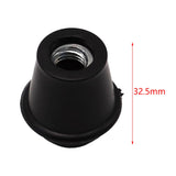 Maxbell 3 Pieces Drum Feet Slipcover Drum Hardware Replacement Percussion Instrument Style A