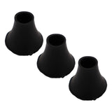 Maxbell 3 Pieces Drum Feet Slipcover Drum Hardware Replacement Percussion Instrument Style B
