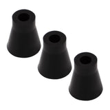 Maxbell 3 Pieces Drum Feet Slipcover Drum Hardware Replacement Percussion Instrument Style C