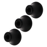 Maxbell 3 Pieces Drum Feet Slipcover Drum Hardware Replacement Percussion Instrument Style D