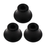 Maxbell 3 Pieces Drum Feet Slipcover Drum Hardware Replacement Percussion Instrument Style D