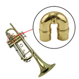 Maxbell Trumpet Bend Neck Trumpet Repair for Woodwind Instrument Replacements Parts