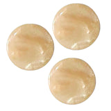 Maxbell 3 Pieces Trumpet Valves Caps Shell Smooth Surface Trumpet Valves Press Buttons