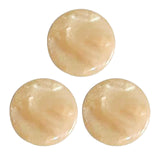 Maxbell 3 Pieces Trumpet Valves Caps Shell Smooth Surface Trumpet Valves Press Buttons