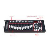 Maxbell Dmx 512 DJ Light Controller Lighting Mixer Board Console for Pub KTV Concert