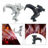 Maxbell Stage Lights Clamp Easy to Install Sturdy Moving Head Beam Clamps Sliver