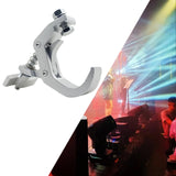 Maxbell Stage Lights Clamp Easy to Install Sturdy Moving Head Beam Clamps Sliver