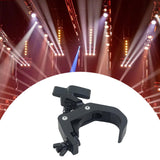Maxbell Stage Lights Clamp Easy to Install Sturdy Moving Head Beam Clamps Black