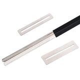 Maxbell Guitar Fret Crowning Dressing File with Fretboard Guards for Electric Guitar