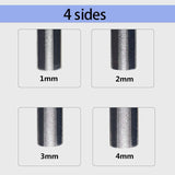 Maxbell Guitar Fret Crowning Dressing File with Fretboard Guards for Electric Guitar