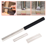 Maxbell Guitar Fret Crowning Dressing File with Fretboard Guards for Electric Guitar