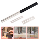 Maxbell Guitar Fret Crowning Dressing File with Fretboard Guards for Electric Guitar