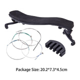 Maxbell Violin Accessories Set Slip Resistant Durable Musical Instrument Accessories