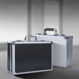 Maxbell Storage Case Equipment Protector Storage Compartment Solid Tool Storage Box Silver