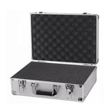 Maxbell Storage Case Equipment Protector Storage Compartment Solid Tool Storage Box Silver