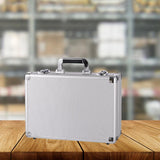 Maxbell Storage Case Equipment Protector Storage Compartment Solid Tool Storage Box Silver