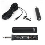 Maxbell Condenser Microphone Speaker Saxophone Microphone for Clarinet Trumpet Cello 16.5ft Cable