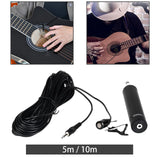 Maxbell Condenser Microphone Speaker Saxophone Microphone for Clarinet Trumpet Cello 16.5ft Cable