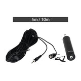 Maxbell Condenser Microphone Speaker Saxophone Microphone for Clarinet Trumpet Cello 16.5ft Cable