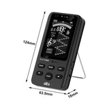 Maxbell Digital Metronome Tuner Easy to Use Rechargeable for Trumpet Guitar Clarinet