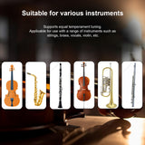 Maxbell Digital Metronome Tuner Easy to Use Rechargeable for Trumpet Guitar Clarinet