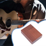 Maxbell Wooden Guitar Picks Case Handicraft Magnetic Closure Durable Guitar Pick Box no picks