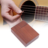 Maxbell Wooden Guitar Picks Case Handicraft Magnetic Closure Durable Guitar Pick Box no picks